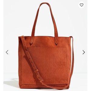 Madewell Transport Tote: Corduroy Suede